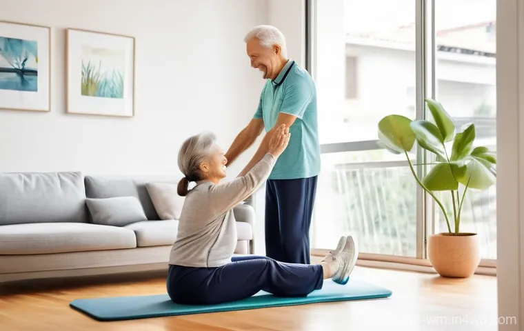 실버세대의 피트니스 기기 사용 현황 - **Prompt 1: Active Seniors with Smartwatches in a Brazilian Park**
    "A vibrant, fit elderly Brazi...