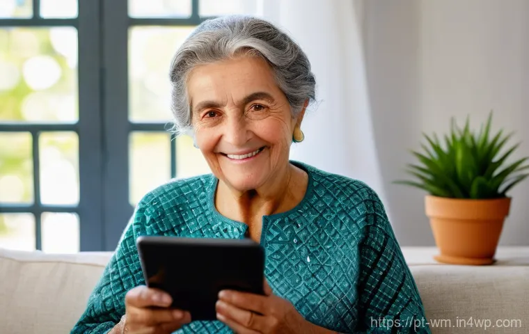 고령자 건강 관리용 앱 개발 지침 - Prompt 1: Serene Senior Managing Health with an Accessible App**